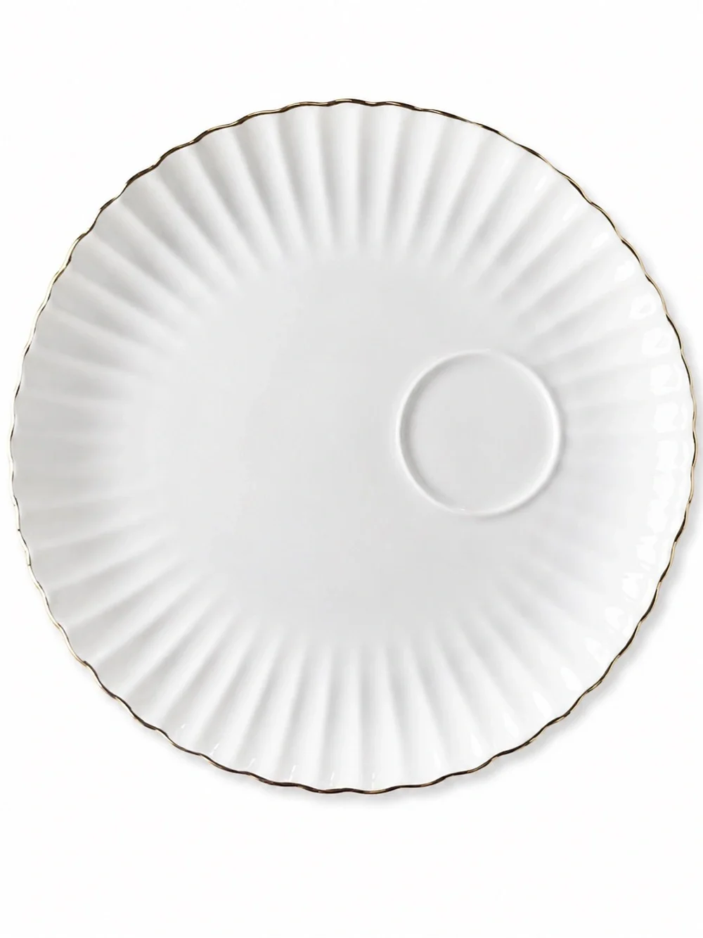 Vintage Crown Staffordshire Fine Bone China Snack Set – 6 Cups & 6 Snack Plates
